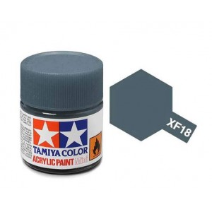 Tamiya paint acrilico XF18 Medium blue, 10ml